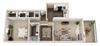 one bedroom apt floor plan